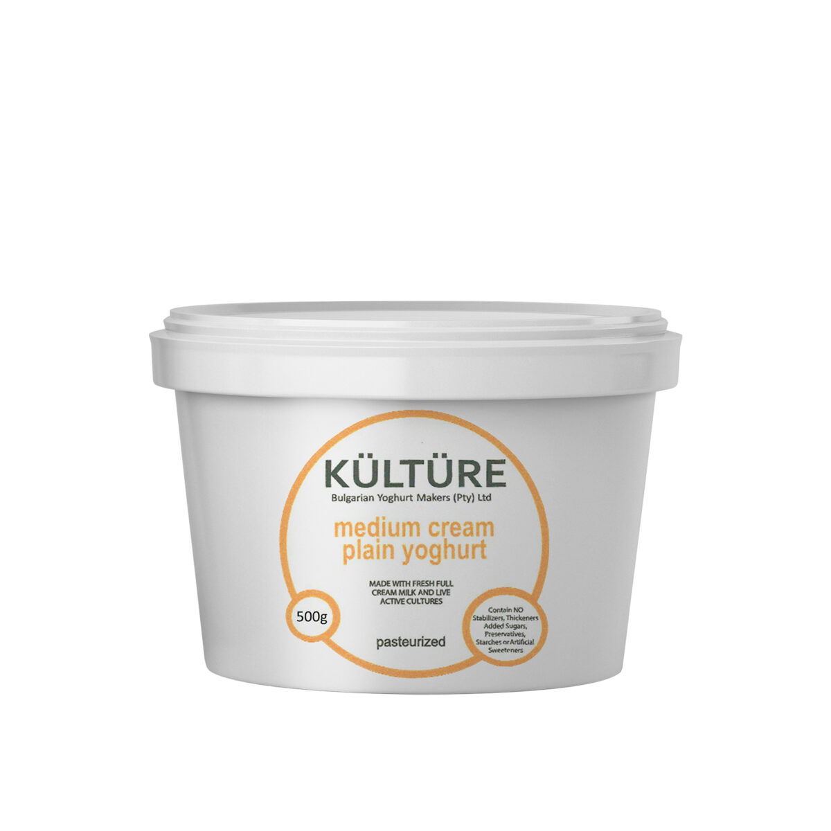 wilken wellness kulture yoghurt medium cream 500g